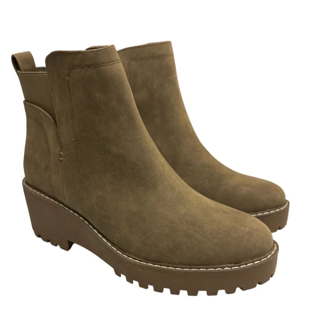 Dolce Vita Women's Slip On Rancher Ankle Chelsea Boot